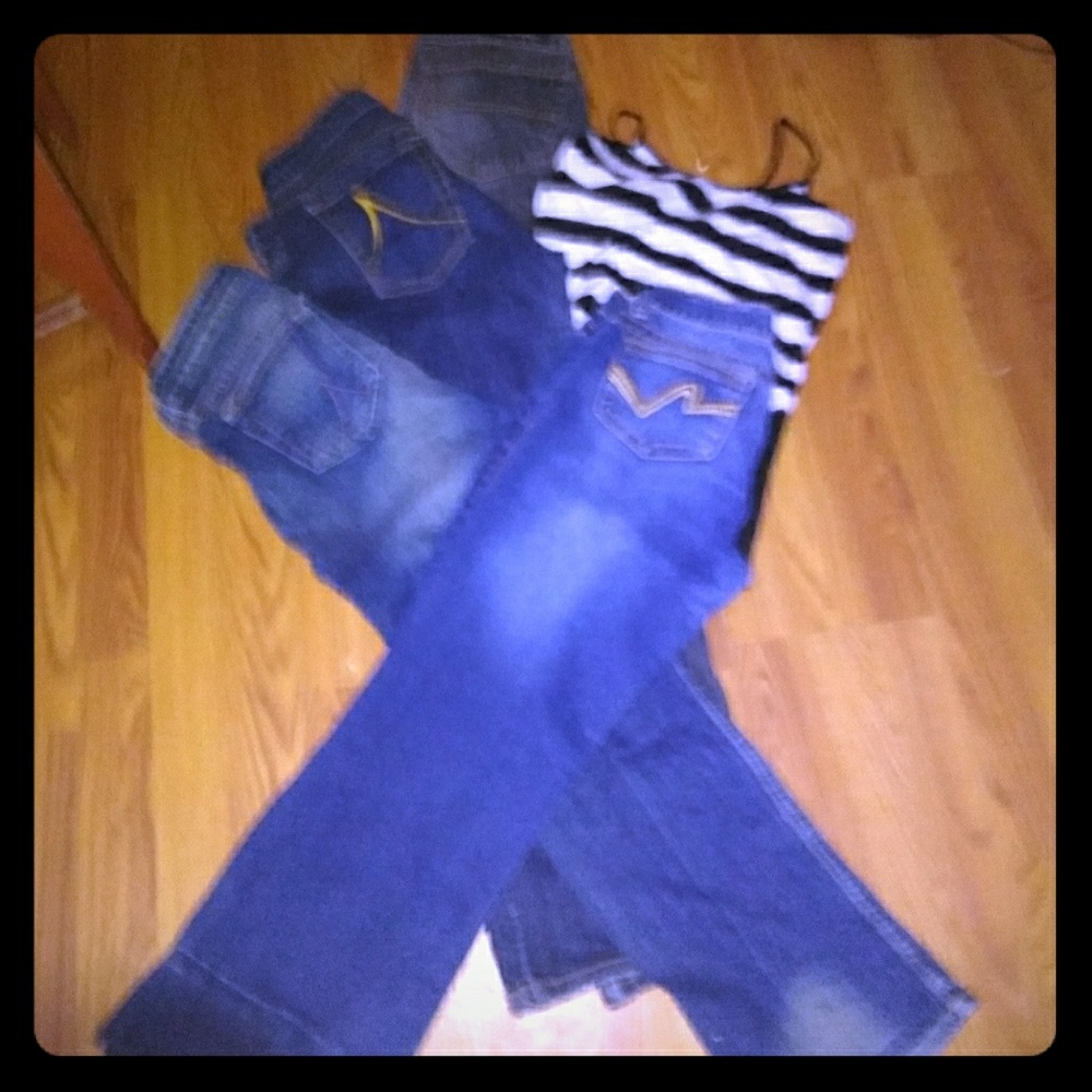 4 jeans size 9 and up